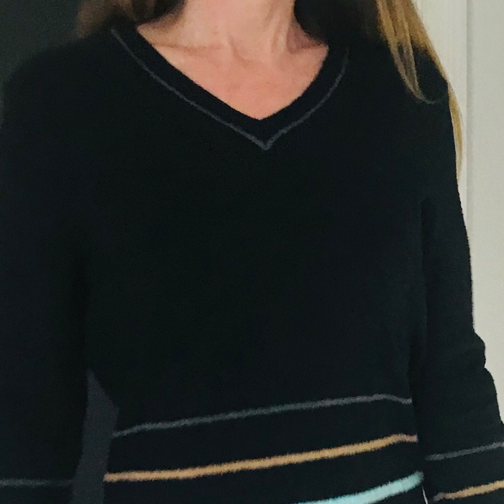 SOLD Vintage 90s chenille sweater - Picture 4 of 5